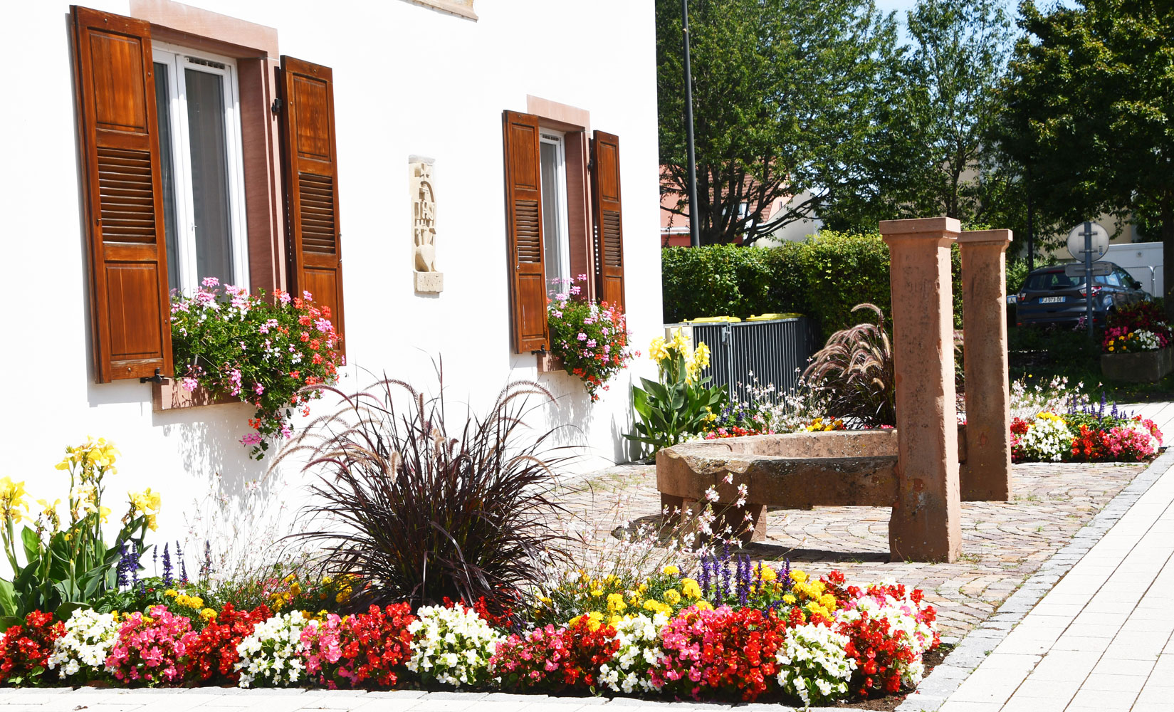 Wiwersheim a obtenu une Première Fleur au Label des Villes et Villages fleuris (VVF) 2025