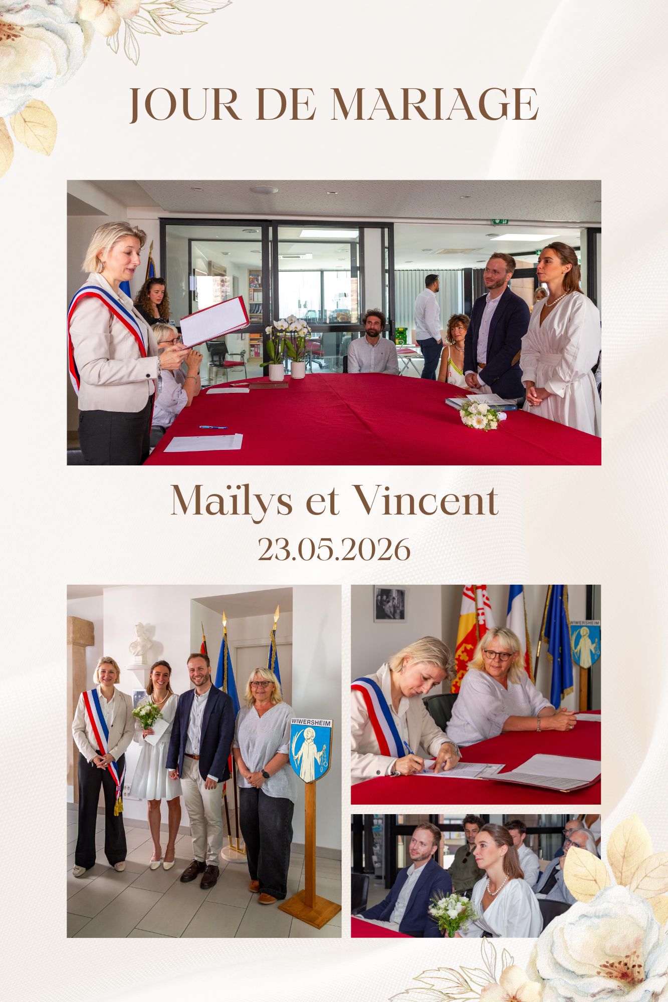 Jour de mariage