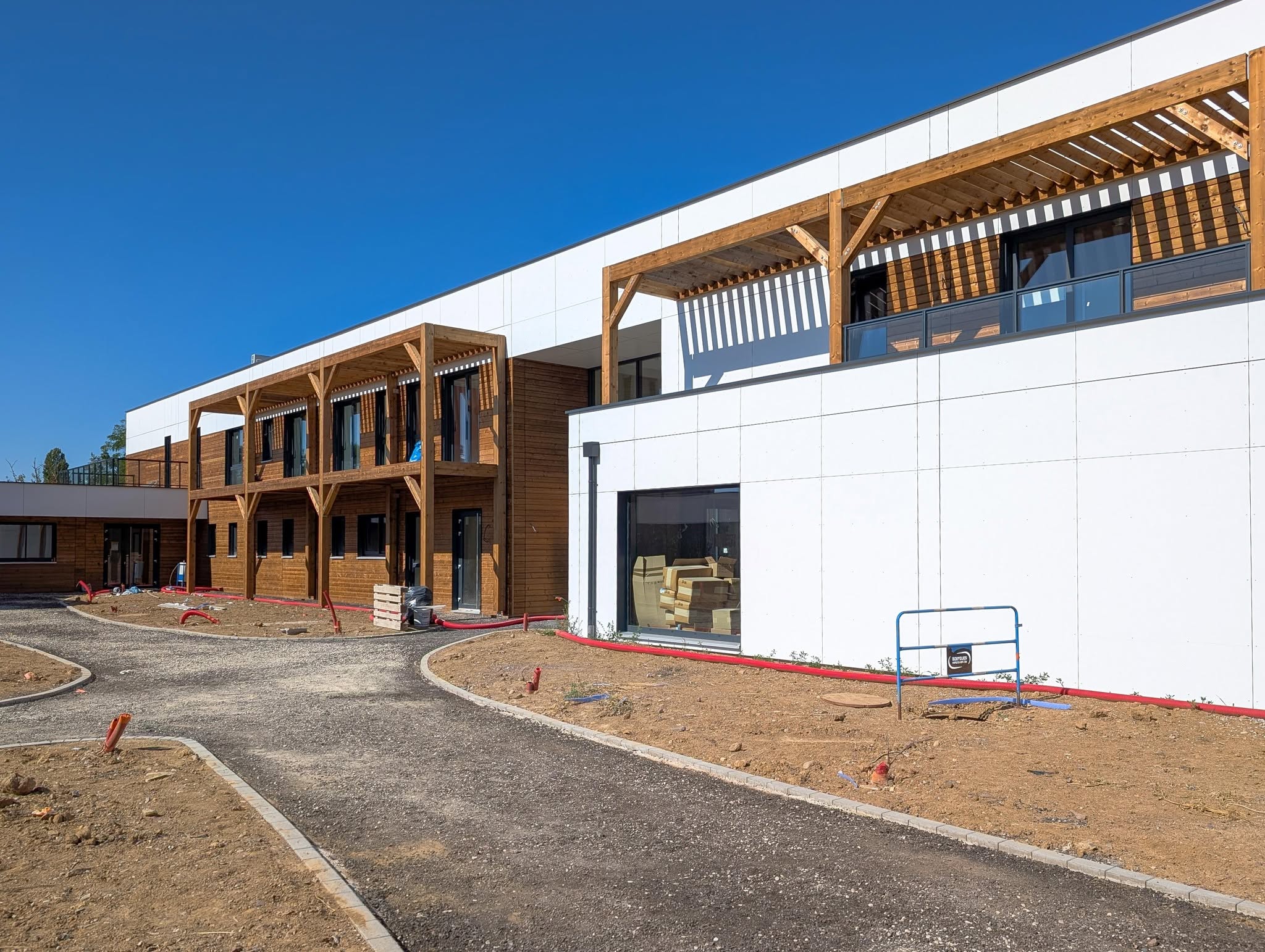 Visite du chantier du Pôle Santé